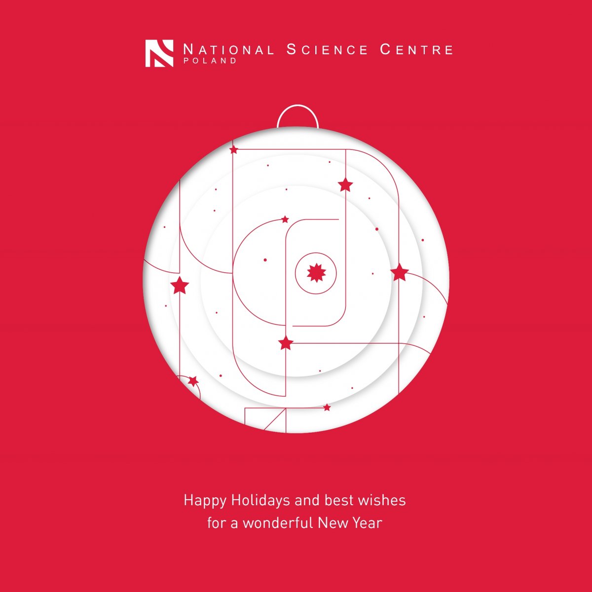 National Science Centre wish You Happy Holidays and best wishes for a wonderful New Year