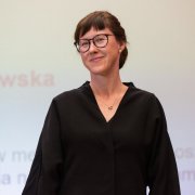 Prof. Joanna Sułkowska, laureatka Nagrody NCN 2018 w naukach o życiu.
