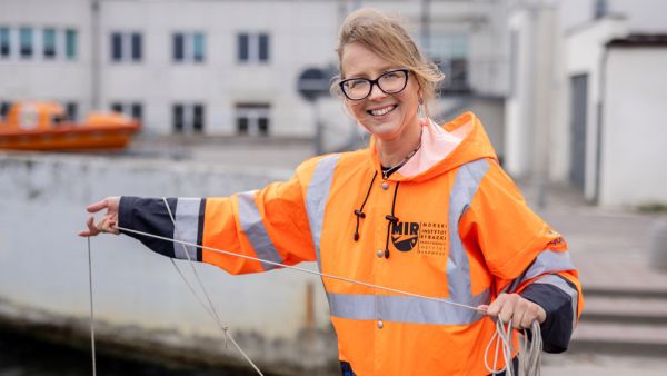 dr hab. Katarzyna Piwosz, prof. MIR-PIB, fot. Łukasz Bera