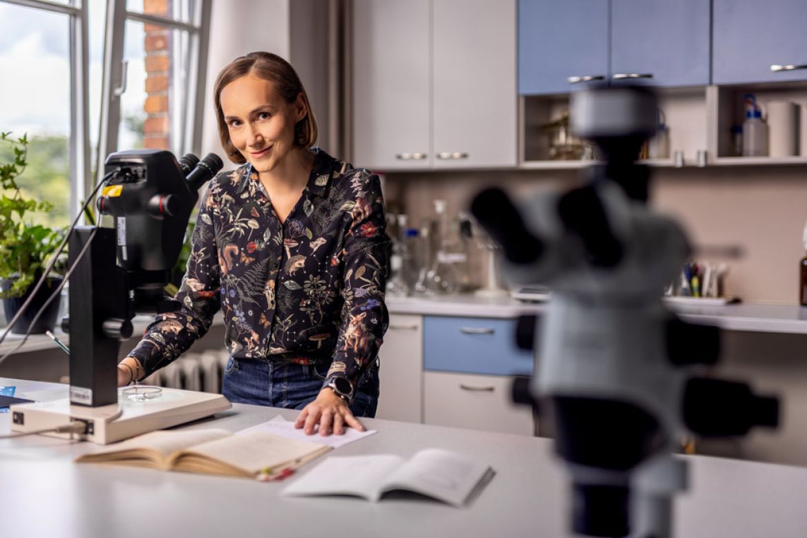 prof. dr hab. inż. Agnieszka Józefowska, fot. Łukasz Bera