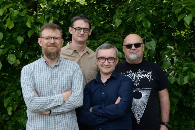 On the photo from left to right: Marcin Nowotny, Bartosz Wilczyński, Roman Szczęsny, Paweł Golik. Photo by Daria Goś