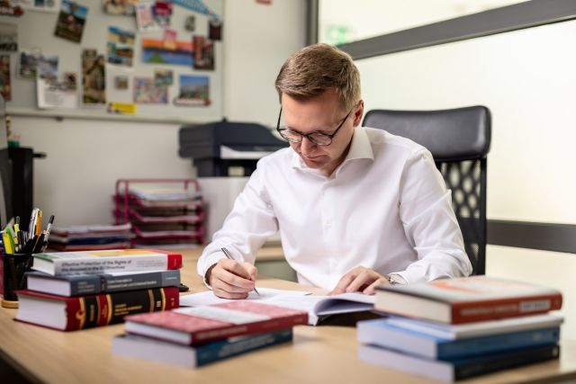 dr hab. Wojciech Jasiński, fot. Łukasz Bera