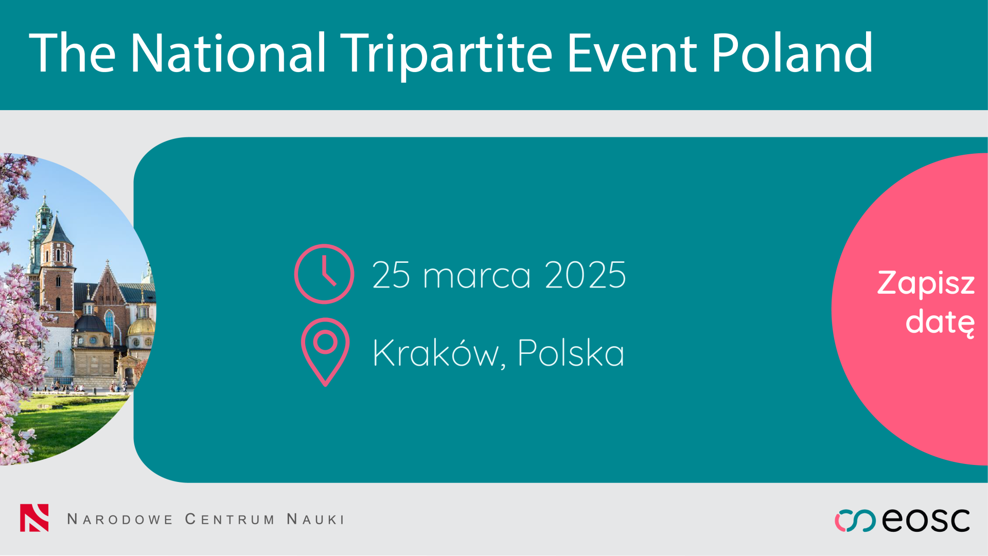 EOSC National Tripartite Event Poland 2025 – otwieramy rejestrację na wydarzenie