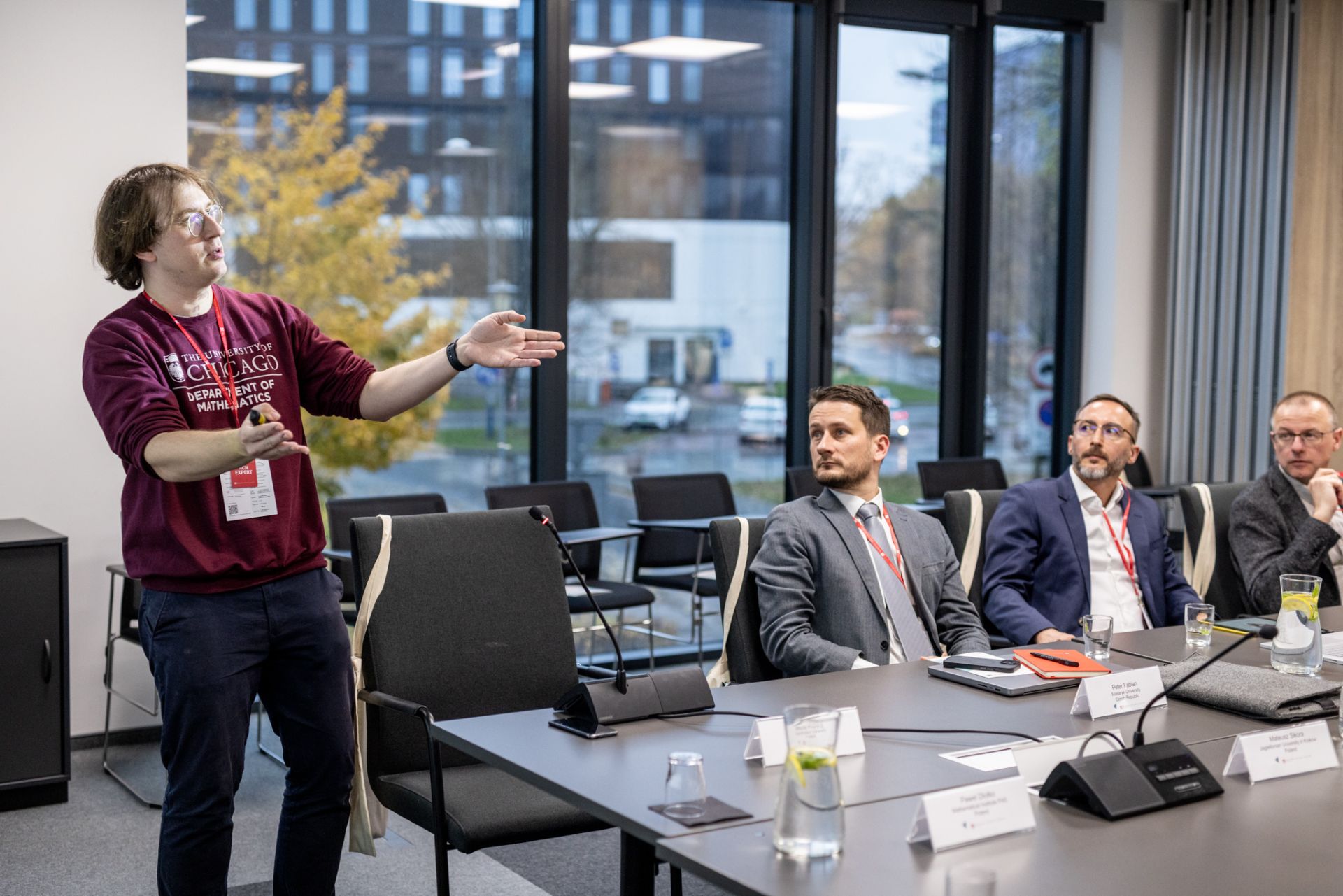 Prezentacja Mikołaja Frączyka z Uniwersytetu Jagiellońskiego