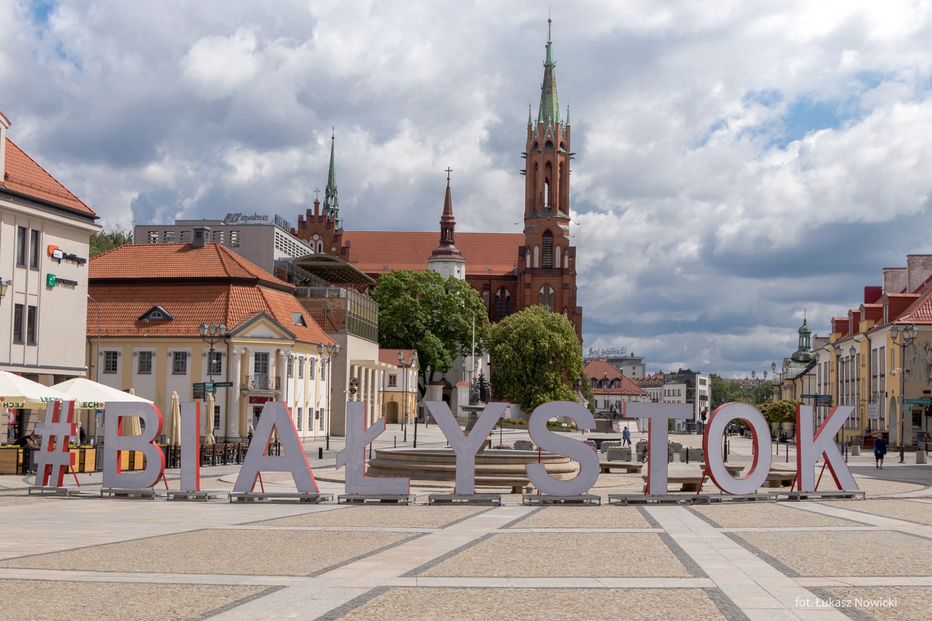 Rynek Kościuszki w Białymstoku, fot. Uniwersytet w Białymstoku