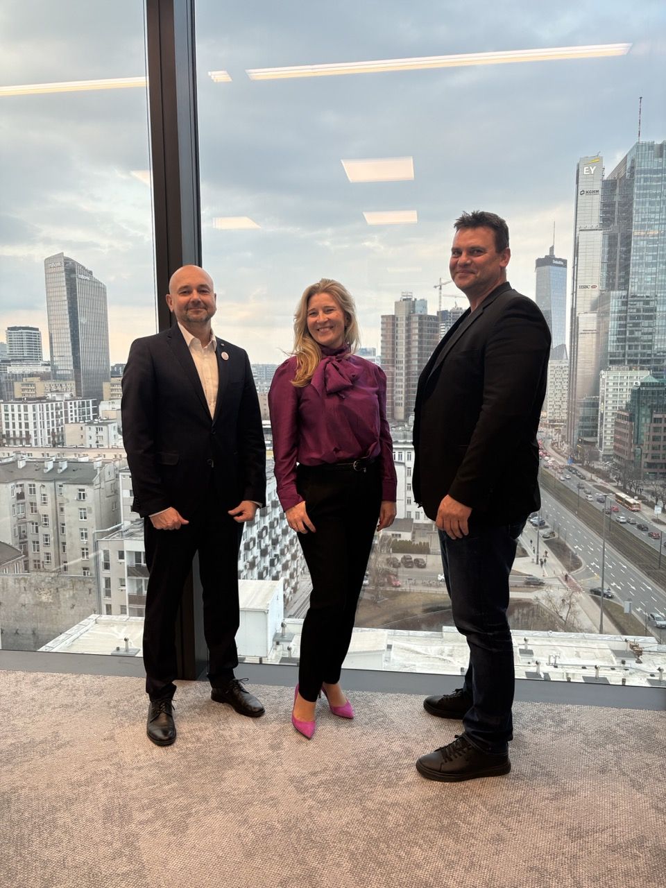 prof. Krzysztof Jóźwiak, dyrektor NCN, Arleta Malasińska, prezes Akces NCBR, dr Marcin Liana, zastępca dyrektora NCN