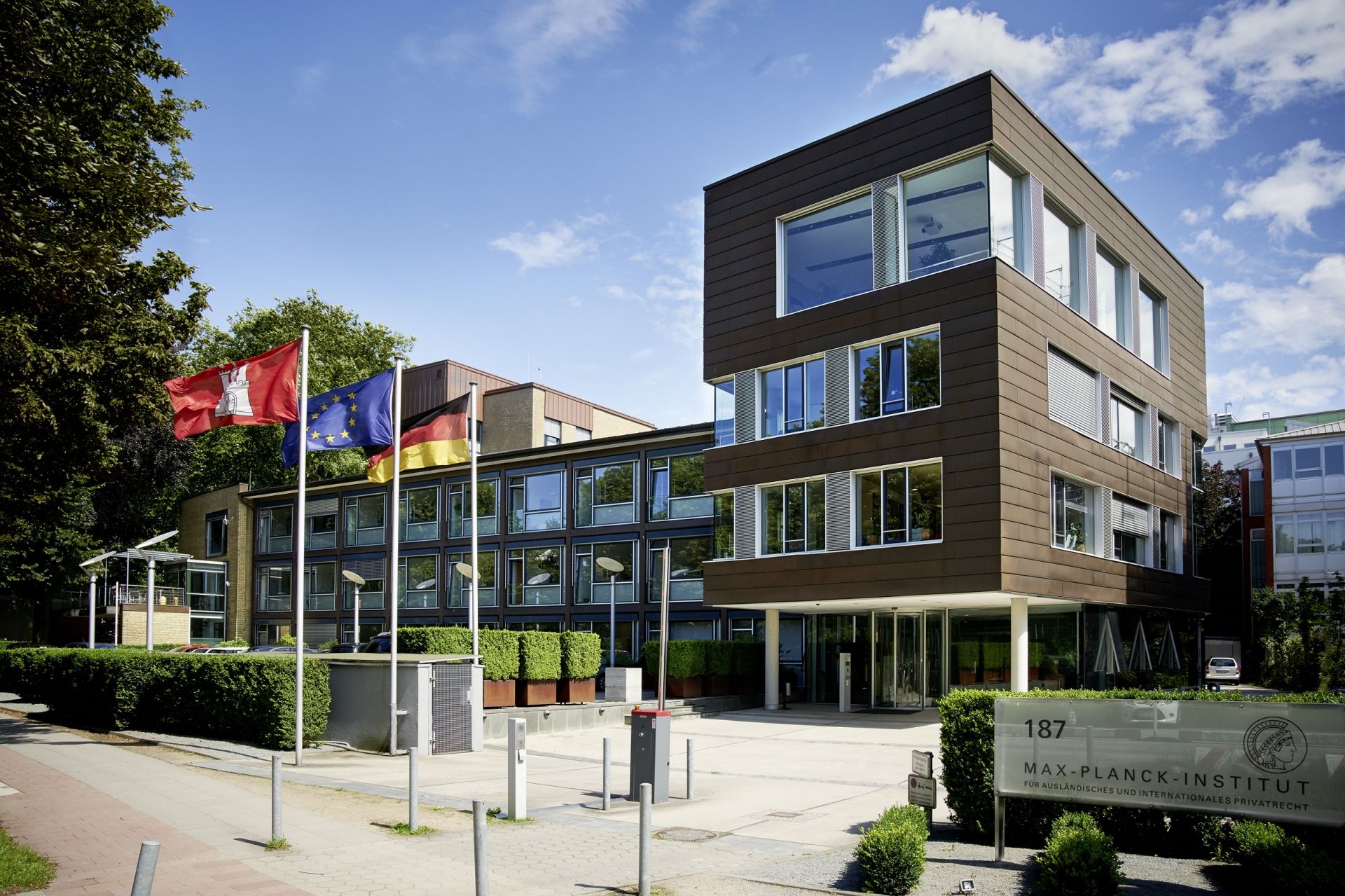 Max-Planck-Institut für ausländisches und internationales Privatrecht (Instytut Maxa Plancka do spraw Porównawczego i Międzynarodowego Prawa Prywatnego); fot. @mpipriv.de