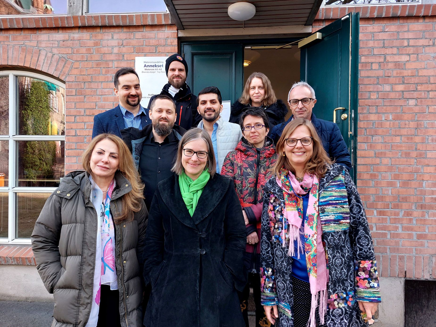 Zespół podczas seminarium w Instytucie Fafo w Oslo w 2022 r.