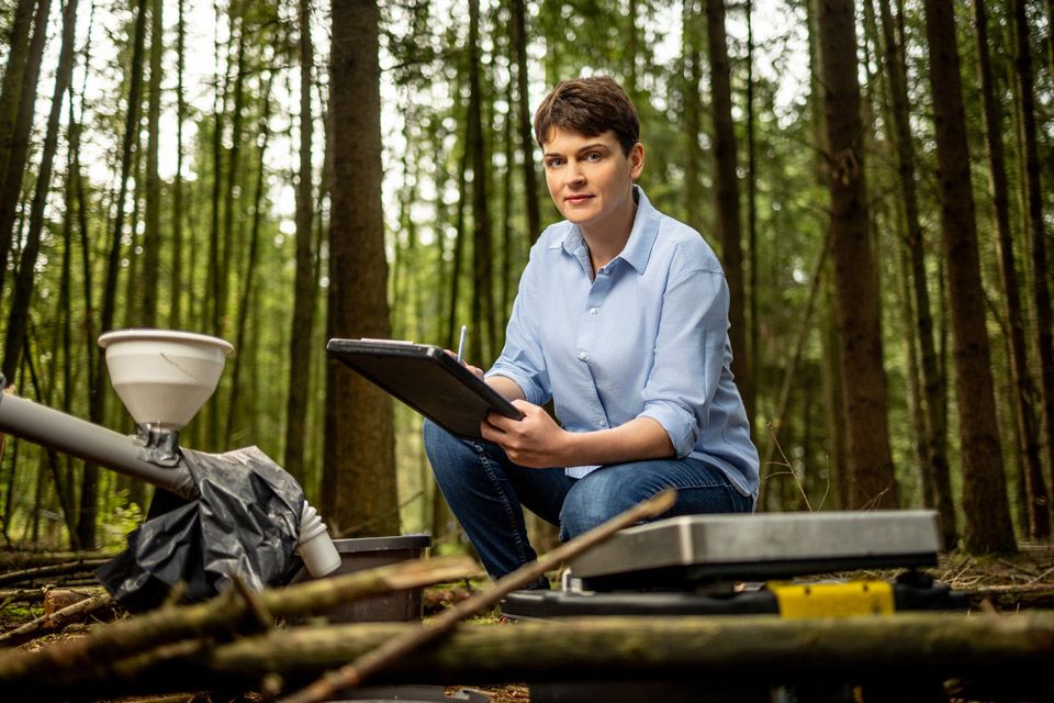 Dr hab. inż. Anna Ilek, photo: Łukasz Bera