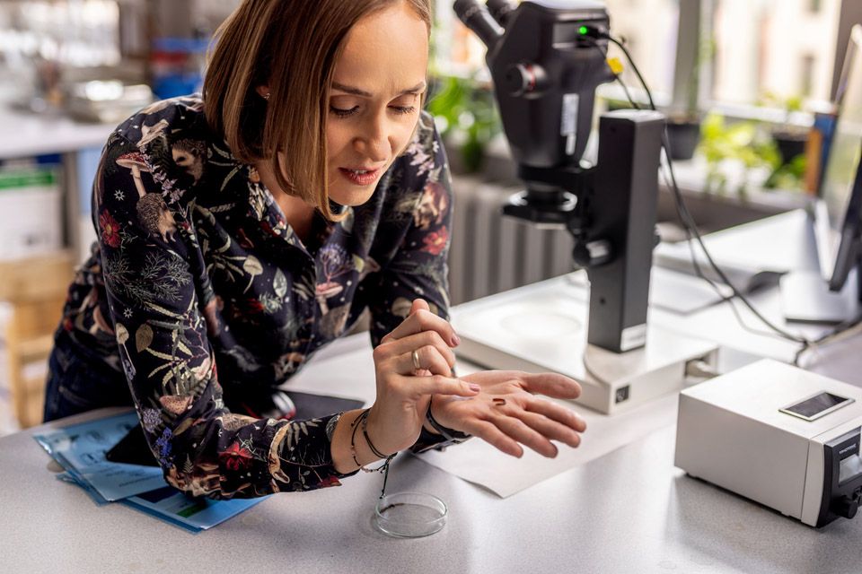 Prof. Dr hab. inż. Agnieszka Józefowska, photo: Łukasz Bera