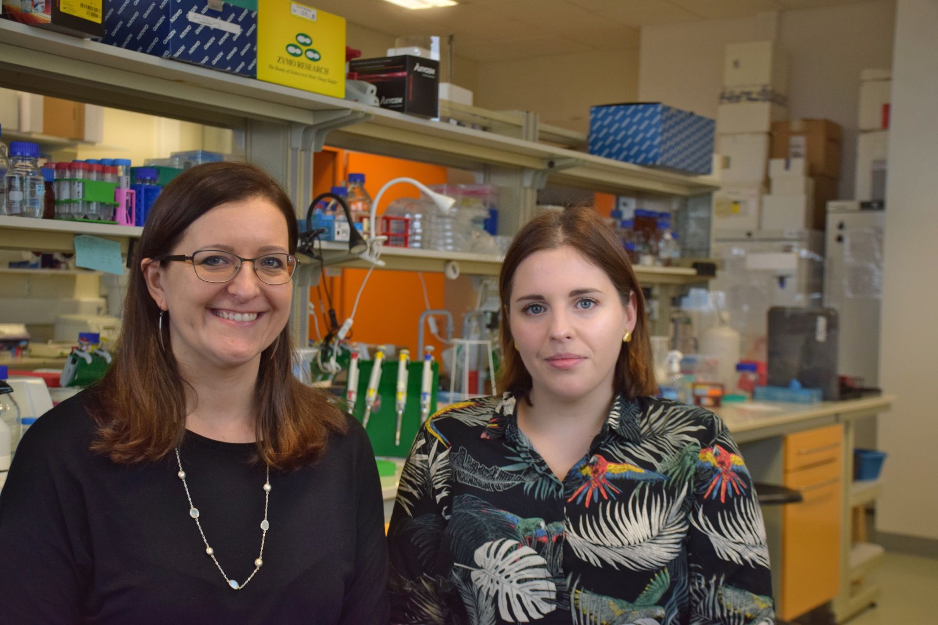 Prof. Kinga Kamieniarz-Gdula and Dr Martyna Plens-Gałąska, photo by Apoorva Shrivastava