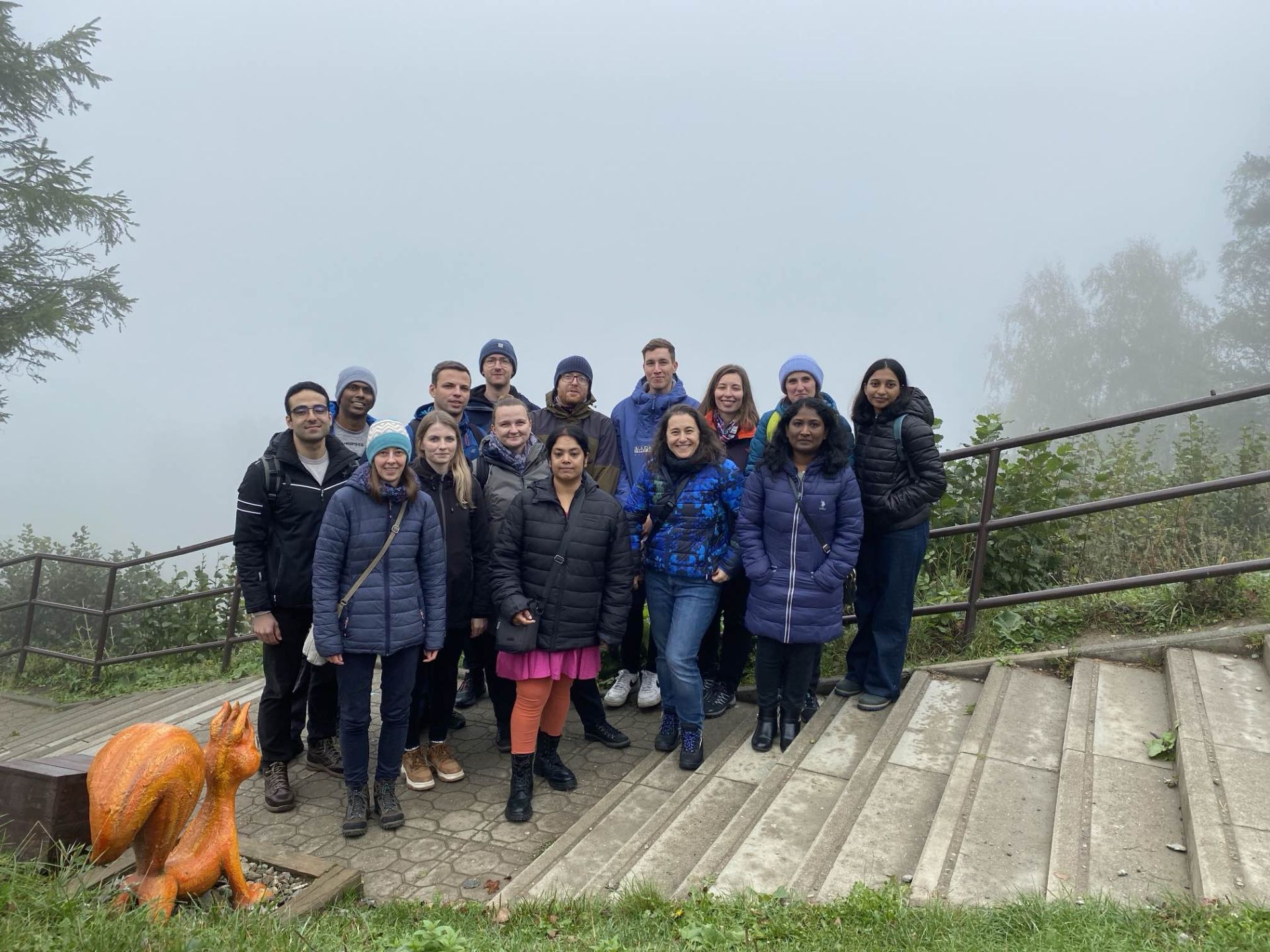 Urszula Stachewicz z zespołem, fot. archiwum prywatne